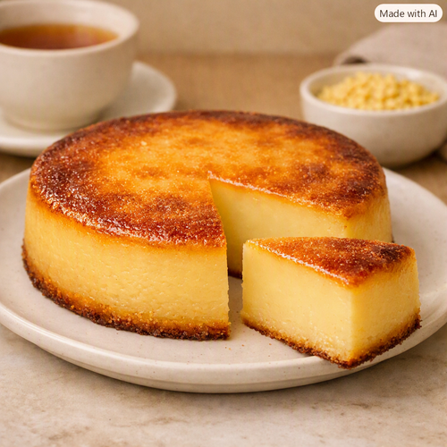 Baked Green Bean Cake: Traditional Mung Bean Dessert Cake