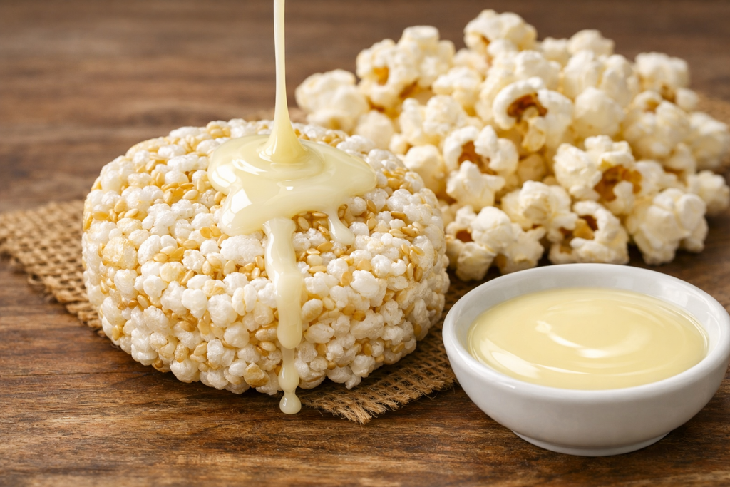 Sweet Milky Corn Snack (Cốm Ngô Sữa): Crispy Sweet & Creamy Corn Snack